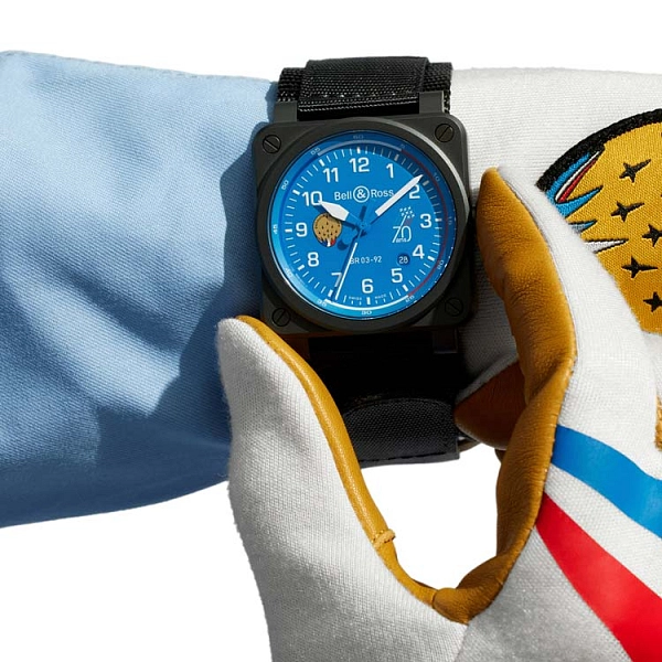 Bell & Ross BR 03-92 Patrouille de France 70th Anniversary BR0392-PAF7-CE/SCA