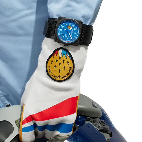 Bell & Ross BR 03-92 Patrouille de France 70th Anniversary BR0392-PAF7-CE/SCA