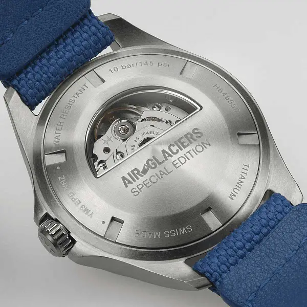 Hamilton Khaki Aviation Pilot Day Date Auto - Air - Glaciers Edition H64655941