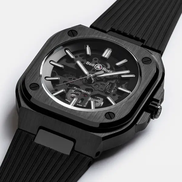 Bell & Ross BR 05 Skeleton Black Ceramic BR05A-BL-SK-CE/SRB