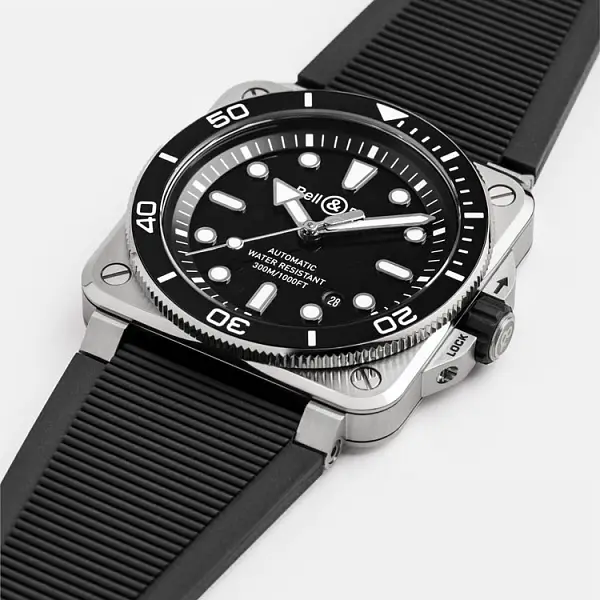 Bell & Ross BR 03 Diver Black Steel BR03A-D-BL-ST/SRB