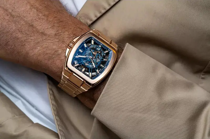 CVSTOS Metropolitan PS 5N Red Gold/SQLT Blue F00103.4223001