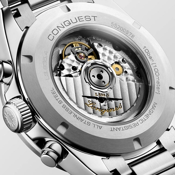 Хронограф Longines Conquest L3.835.4.32.6