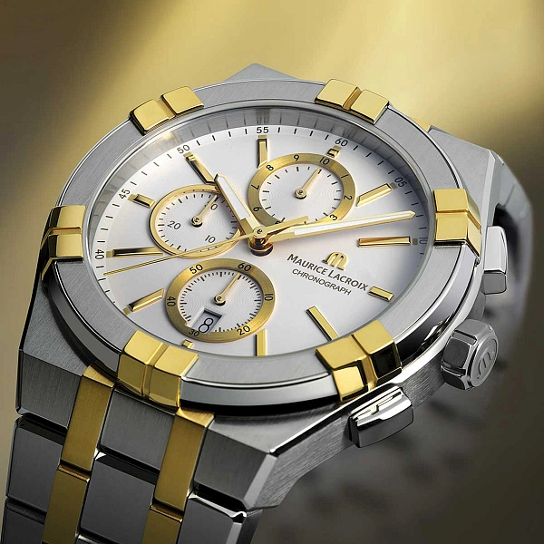 Maurice Lacroix Aikon Chronograph AI1118-PVY03-130-1
