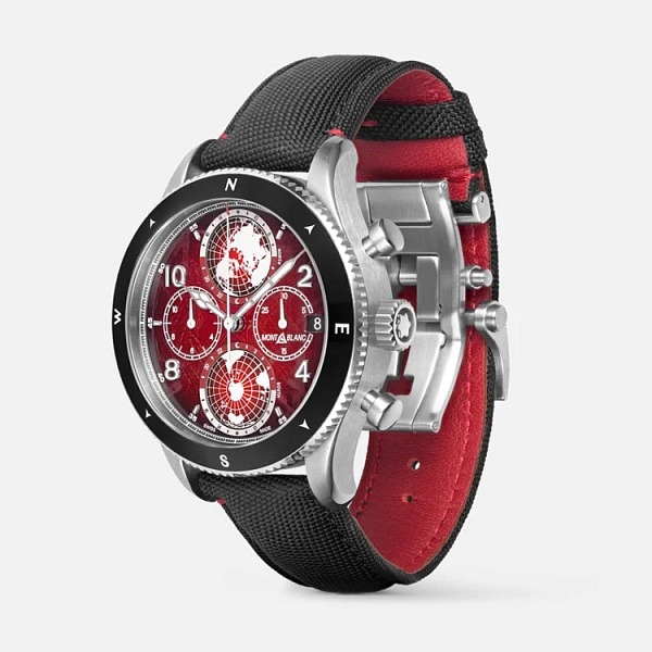 Montblanc 1858 Geosphere Chronograph 0 Oxgen Ограниченная серия 290 экземпляров 132303