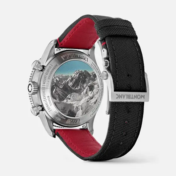 Montblanc 1858 Geosphere Chronograph 0 Oxgen Ограниченная серия 290 экземпляров 132303