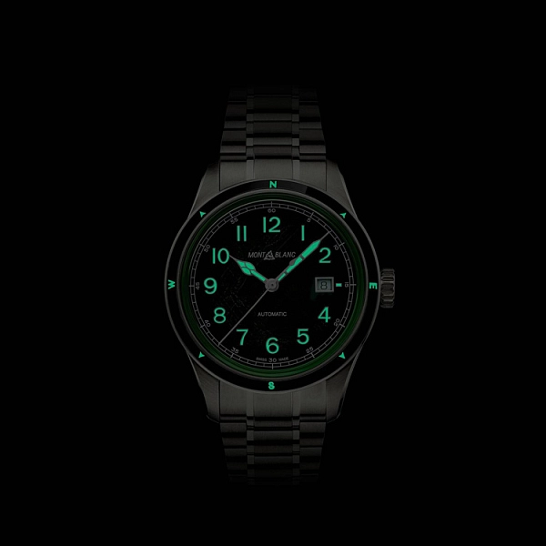 Montblanc 1858 Automatic Date 0 Oxygen 133269