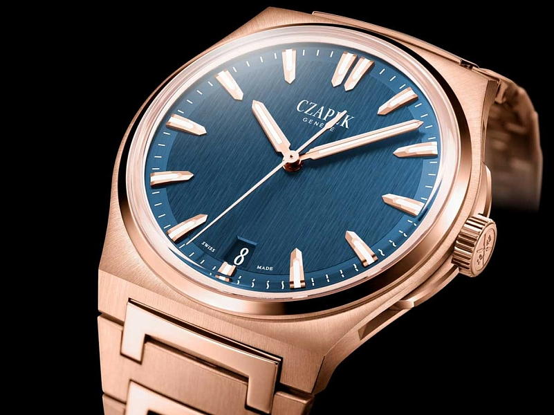 Шапка Antarctique Moun Erebus Deep Blue Full Rose Gold 5N 1540-P/S