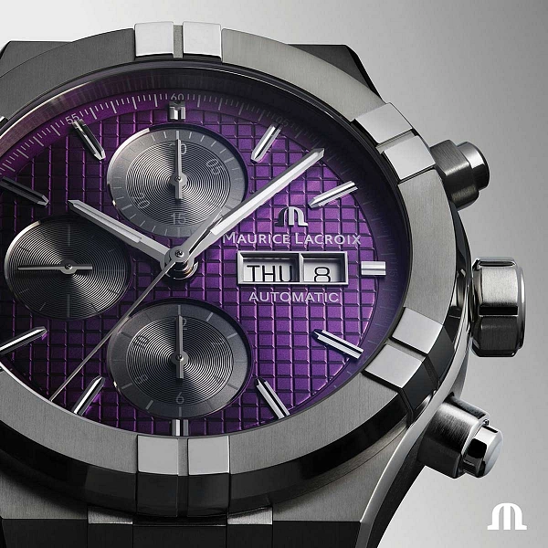 Maurice Lacroix Aikon Automatic Titanium Chronograph AI6038-TT032-430-1