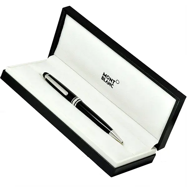 Ручка-шариковая Montblanc Meisterstück Classique с платиновым покрытием MB132446