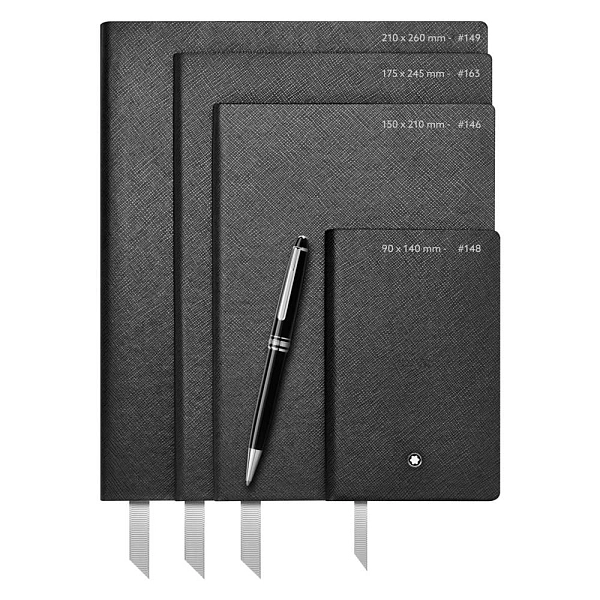 Блокнот Montblanc #146 Small, Black - Blank 116401