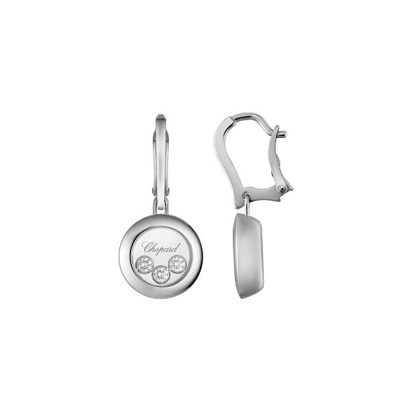 Золотые серьги Chopard Happy Diamonds 83A018-1301