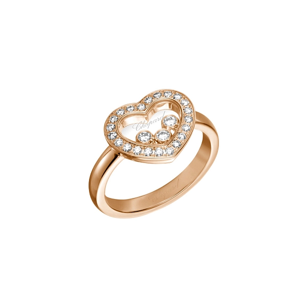 Золотое кольцо Chopard Happy Diamonds 82A611-5209