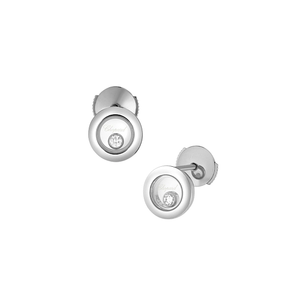 Золотые серьги Chopard Happy Diamonds 83A017-1001