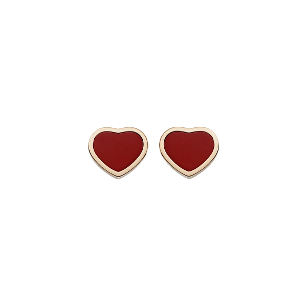 Золотые серьги Chopard Happy Hearts 839482-5801