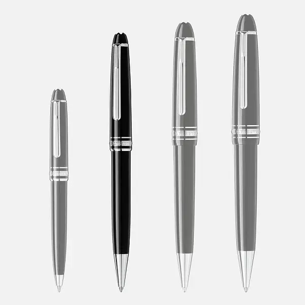 Шариковая ручка Montblanc Meisterstück с платиновым покрытием 132446