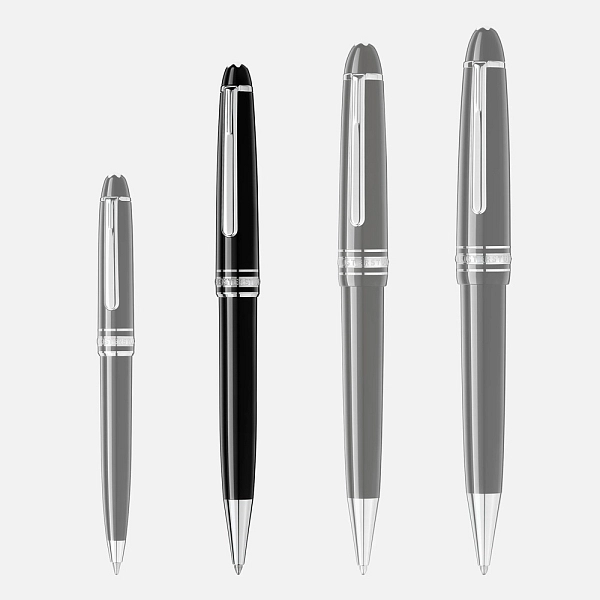 Шариковая ручка Montblanc Meisterstück с платиновым покрытием 132446