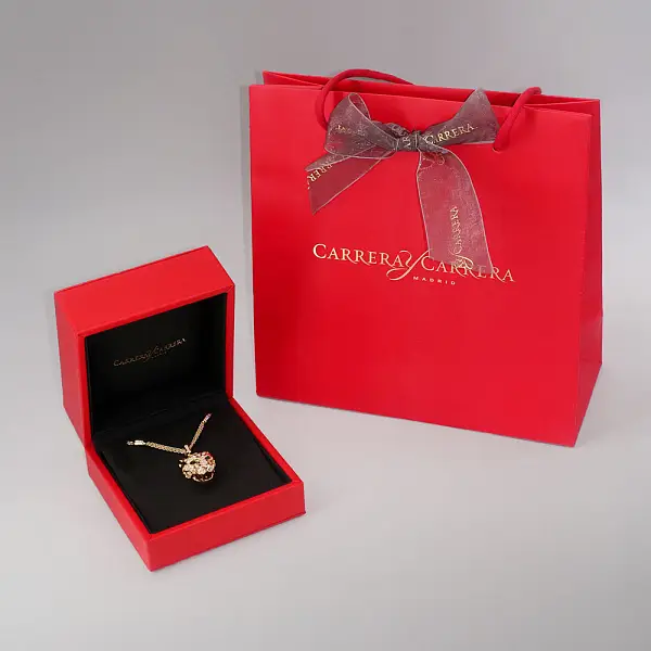 Золотые серьги Carrera y Carrera New Shanghai Mini