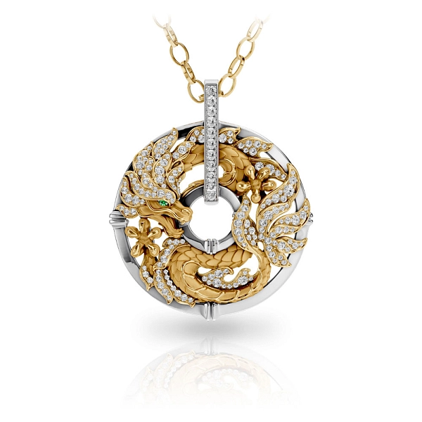 Ожерелье Carrera Y Carrera New Shanghai Maxi Pave