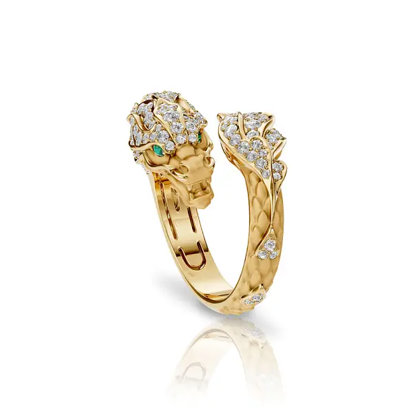 Кольцо Carrera Y Carrera новое Шанхай Макси Паве