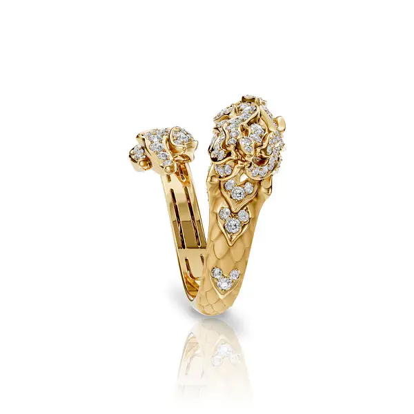 Кольцо Carrera Y Carrera новое Шанхай Макси Паве