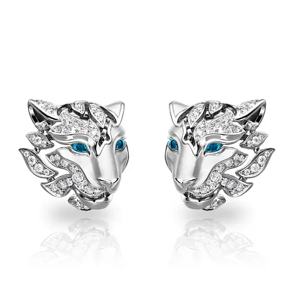 Серьги Carrera y Carrera Irbis Pave