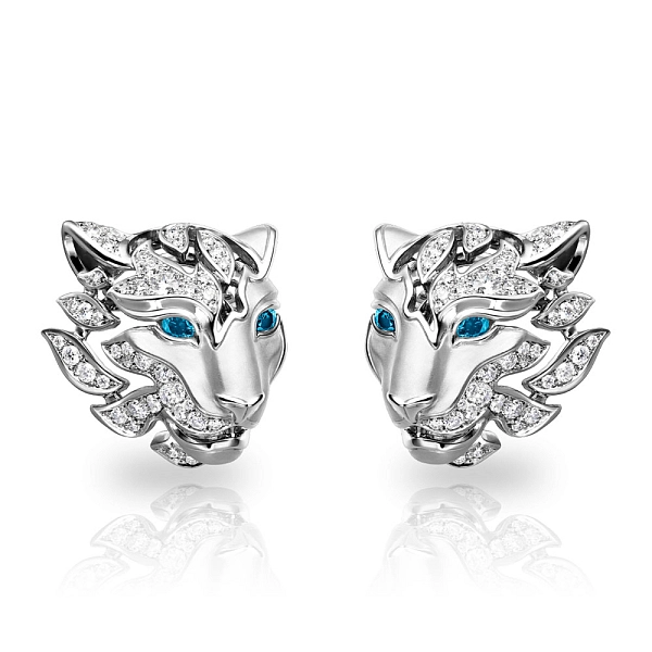 Серьги Carrera y Carrera Irbis Pave