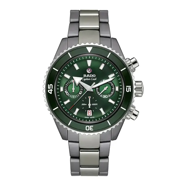 Rado Captain Cook Высокотехнологичный керамический автоматический хронограф R32189313