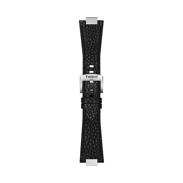 Чёрный кожаный ремешок Tissot для PRX 35 мм T852.049.990