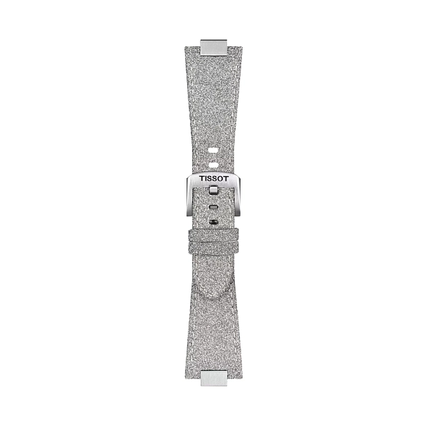 Серый кожаный ремешок Tissot для PRX 35 мм T852.049.550