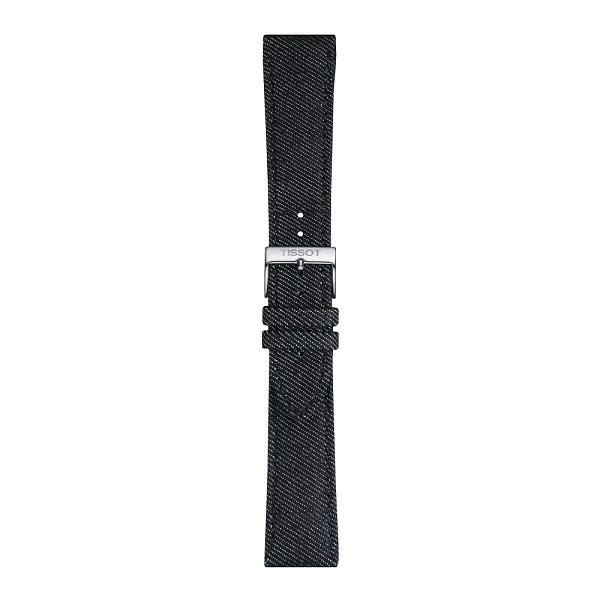 Синий текстильный ремешок Tissot 22 мм T852.046.779