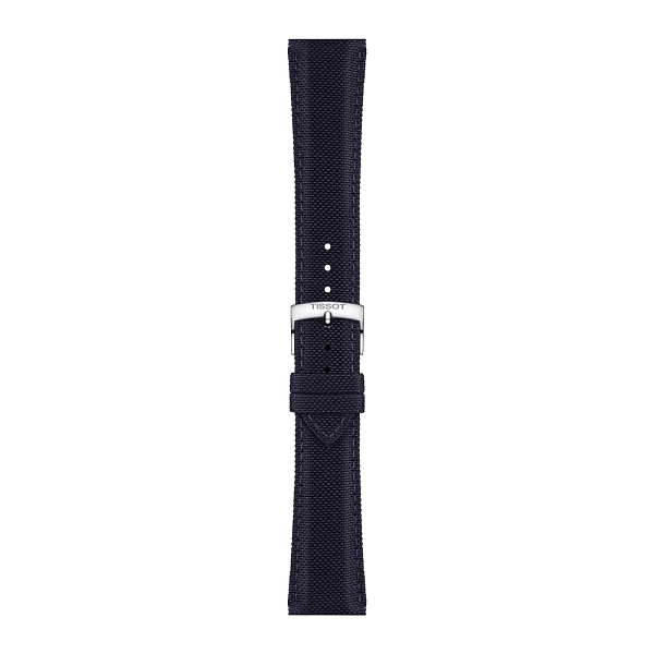 Синий текстильный ремешок Tissot 21 мм T852.048.185