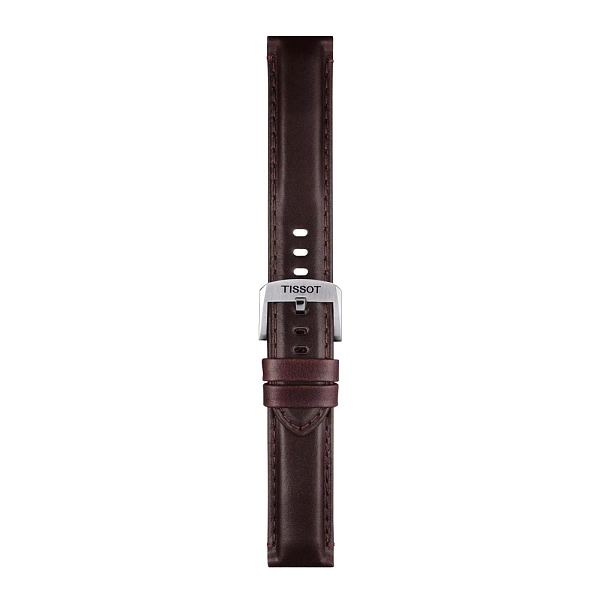 Коричневый кожаный ремешок Tissot 20 мм T852.046.836