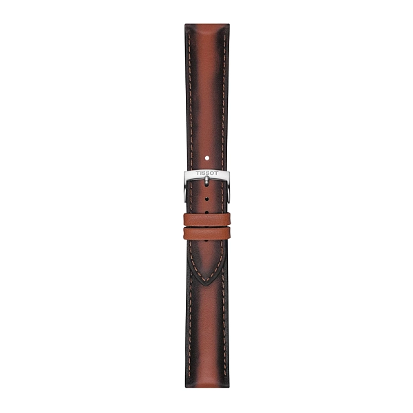 Коричневый кожаный ремешок Tissot 20 мм T852.046.842