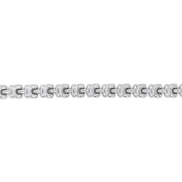 Женское колье из белого золота