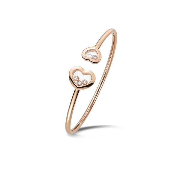 Золотой браслет Chopard Happy Diamonds 85A614-5001