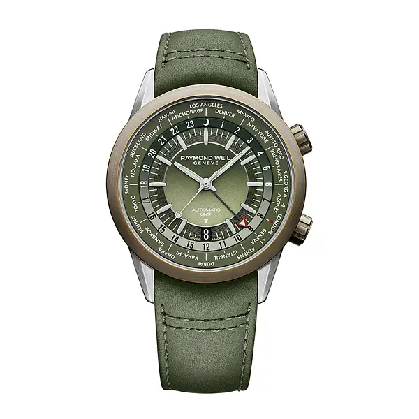 Raymond Weil Freelancer GMT Worldtimer 2765-SBC-52001