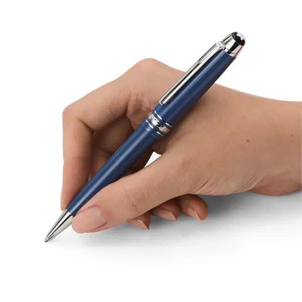 Шариковая ручка Montblanc Meisterstück Glacier Midsize MB129395