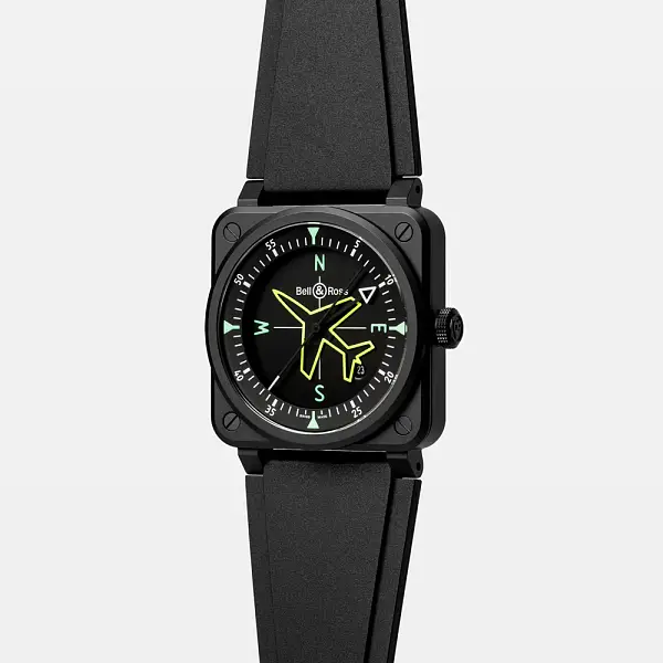 Bell & Ross BR 03 Гирокомпас BR03A-CPS-CE/SRB