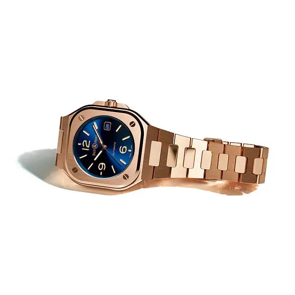 Bell & Ross BR 05 Blue Gold BR05A-BLU-PG/SRB