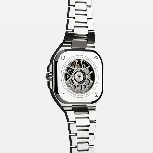 Bell & Ross BR 05 GMT White BR05G-SI-ST/SST