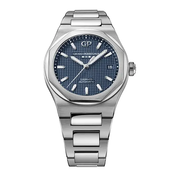 Girard-Perregaux Laureato 38mm Midnight Blue 81005-11-3460-1CM