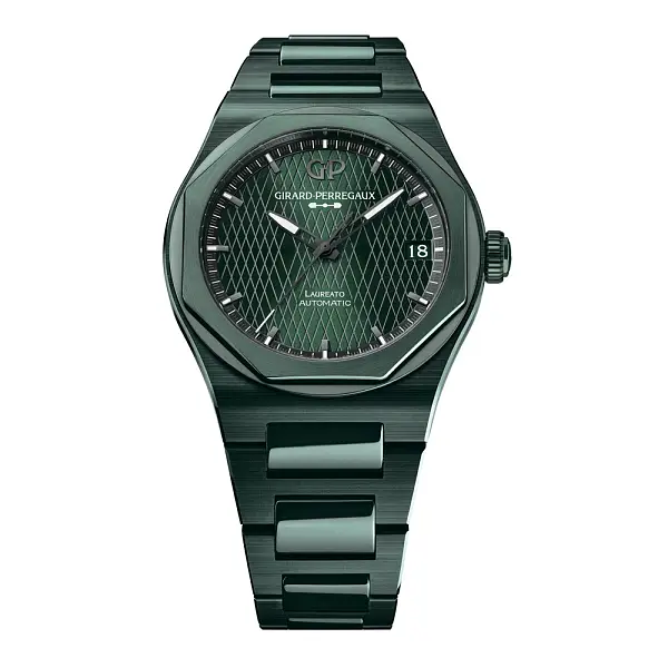 Girard-Perregaux Laureato 42mm Green Ceramic Aston Martin Edition 81010-32-3081-1CX
