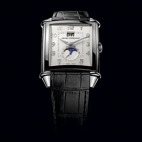 Винтаж 1945 XXL Большая дата и фазы Луны 25882-11-121-BB6B