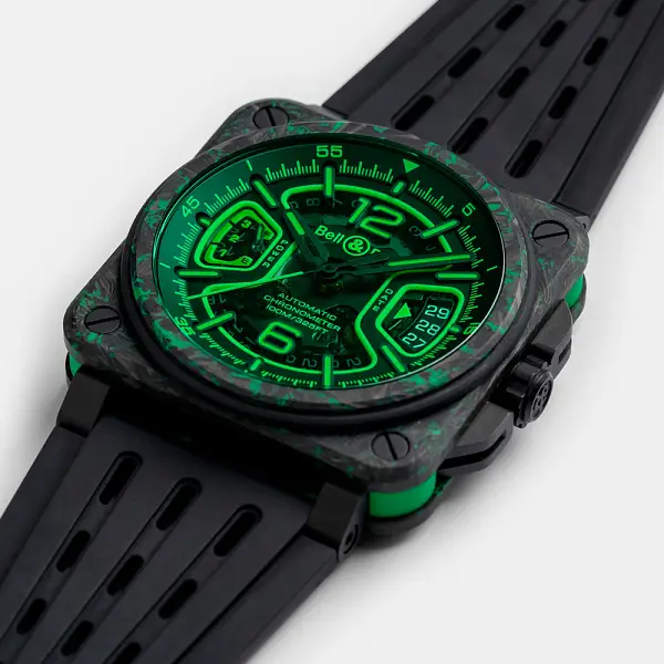 Bell & Ross BR-X3 Night Vision BRX3R-GN-CA/SRB