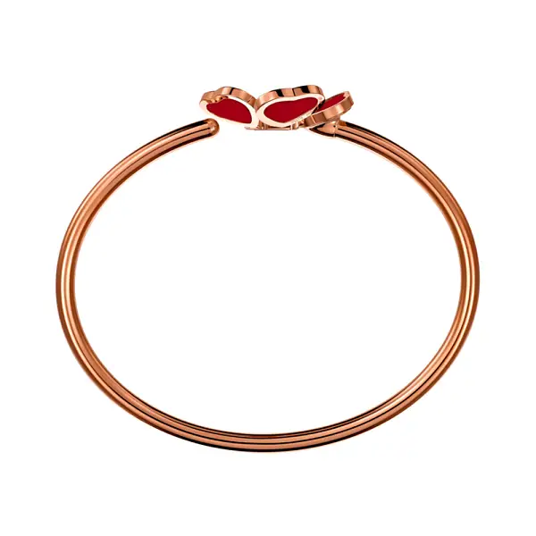 Золотой браслет Chopard Happy Hearts Flowers 85A085-5803