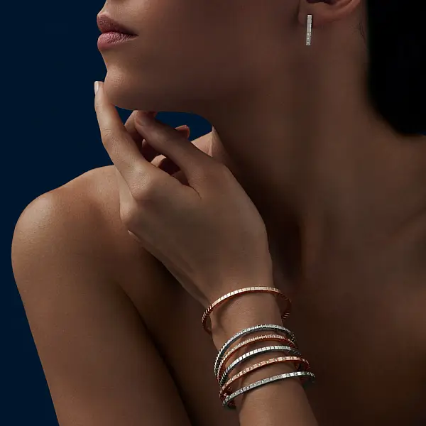 Золотой браслет Chopard Ice Cube 857702-1010