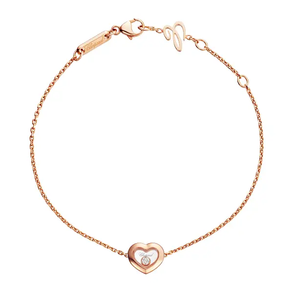 Золотой браслет Chopard Happy Diamonds 85A054-5001
