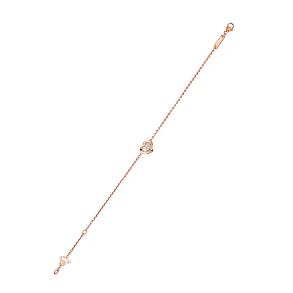 Золотой браслет Chopard Happy Diamonds 85A054-5001