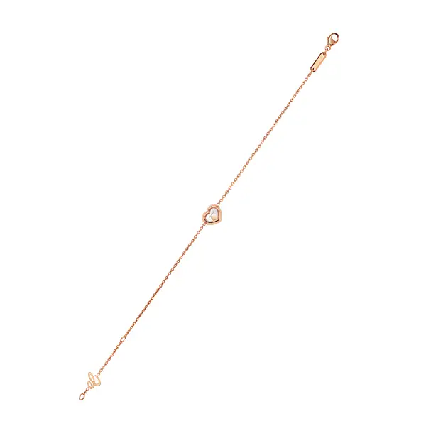 Золотой браслет Chopard Happy Diamonds 85A054-5001